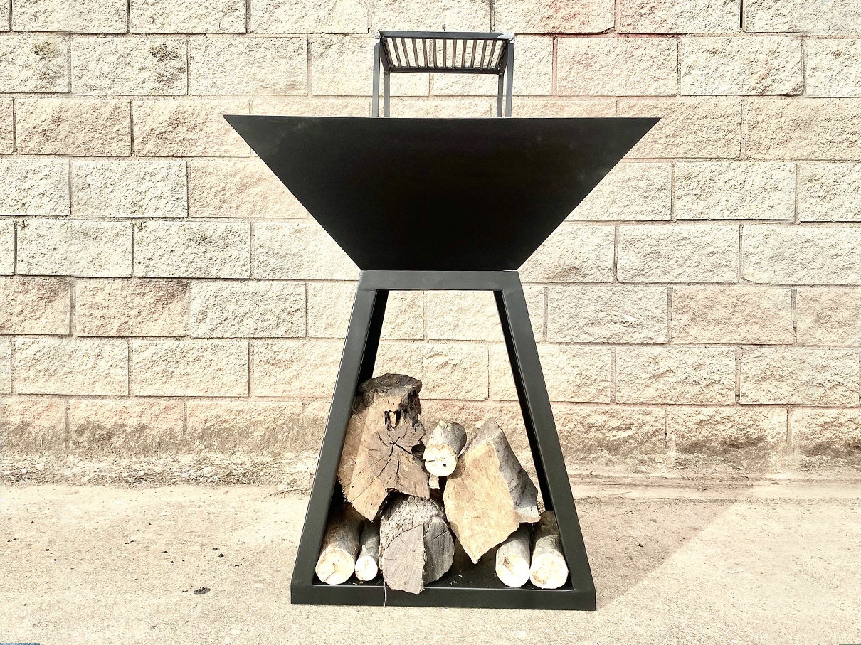 Barbacoas Metálicas Móviles