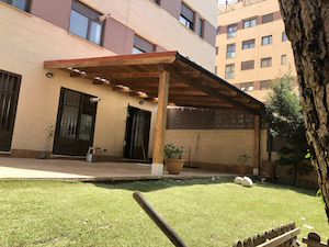 Porches de madera a medida